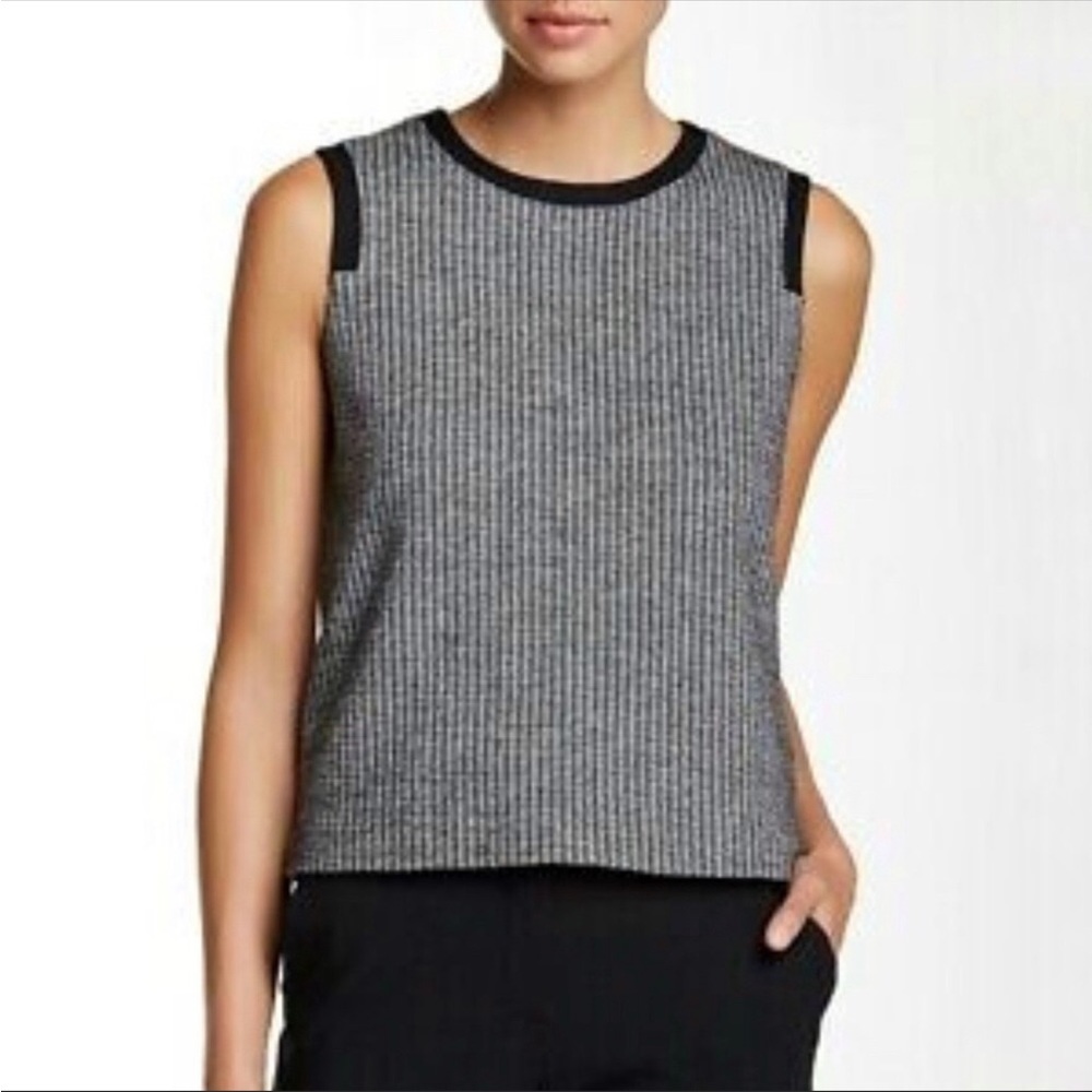 Theory Uldus Wool Blend Sleeveless Top Small